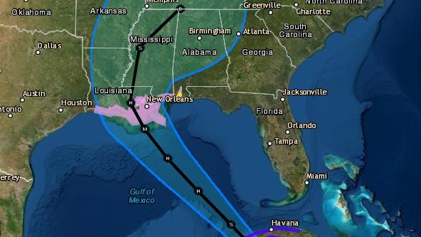 Ida forecast to hit Louisiana as major hurricane