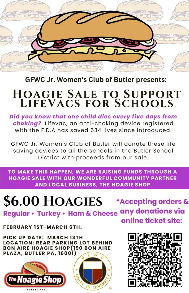 Hoagie sale