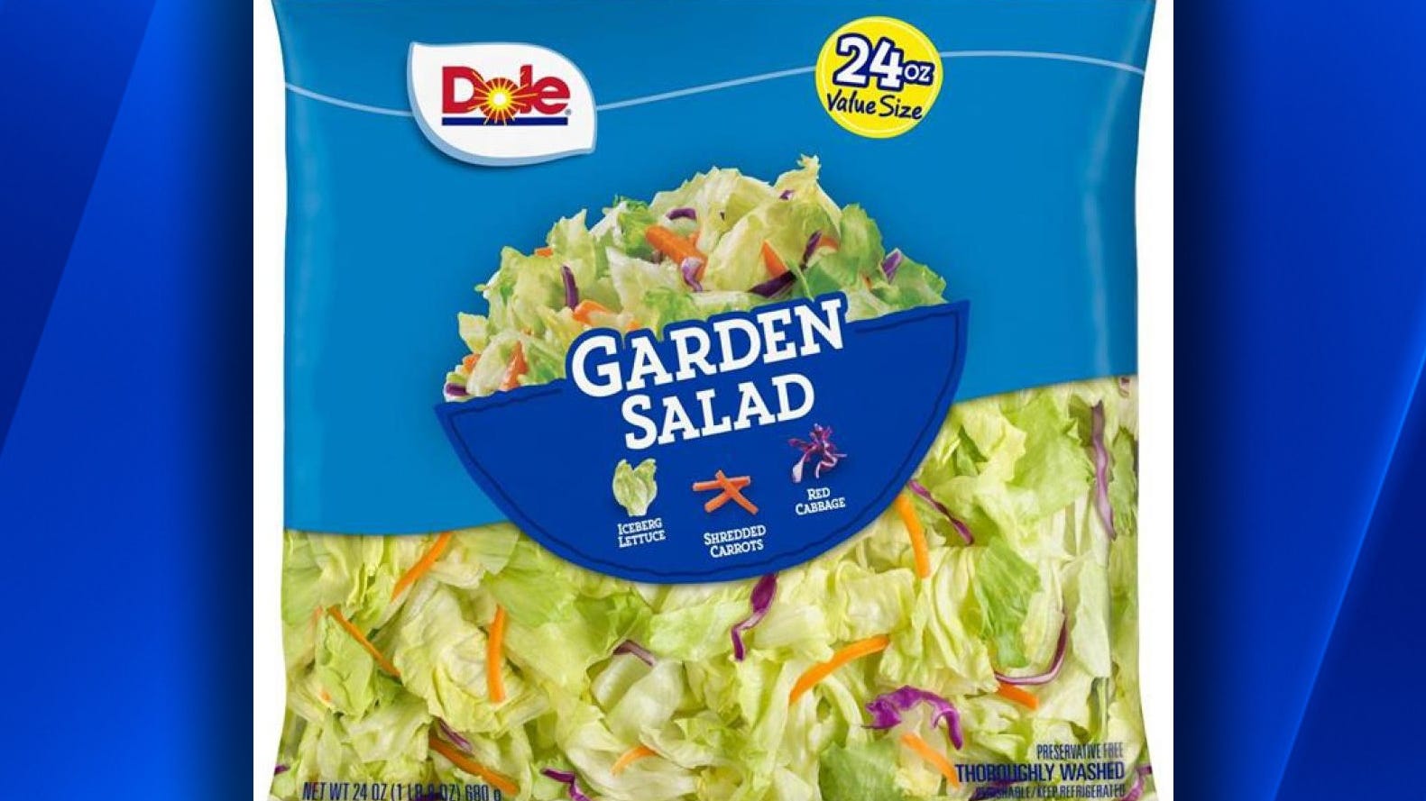 RECALL ALERT: Dole packaged salads may be contaminated with listeria