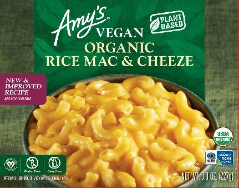 The product has been recalled over trace amounts of milk.