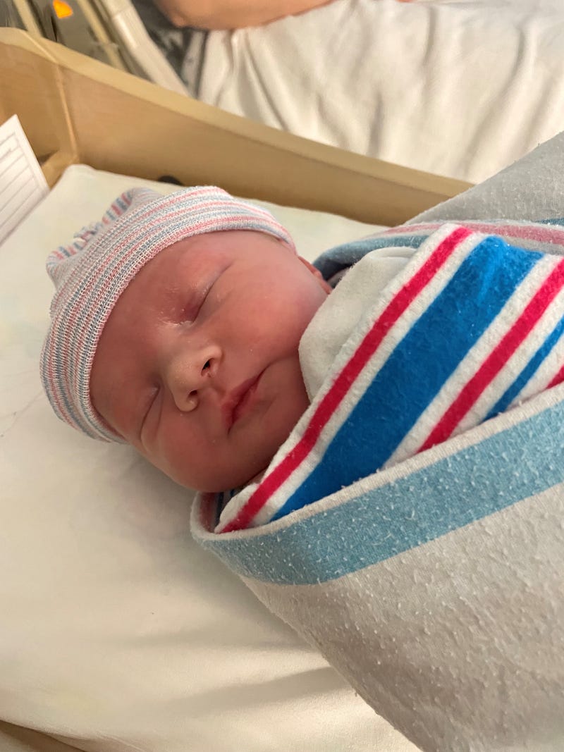 Otto - the first St. Louis baby of the New Year