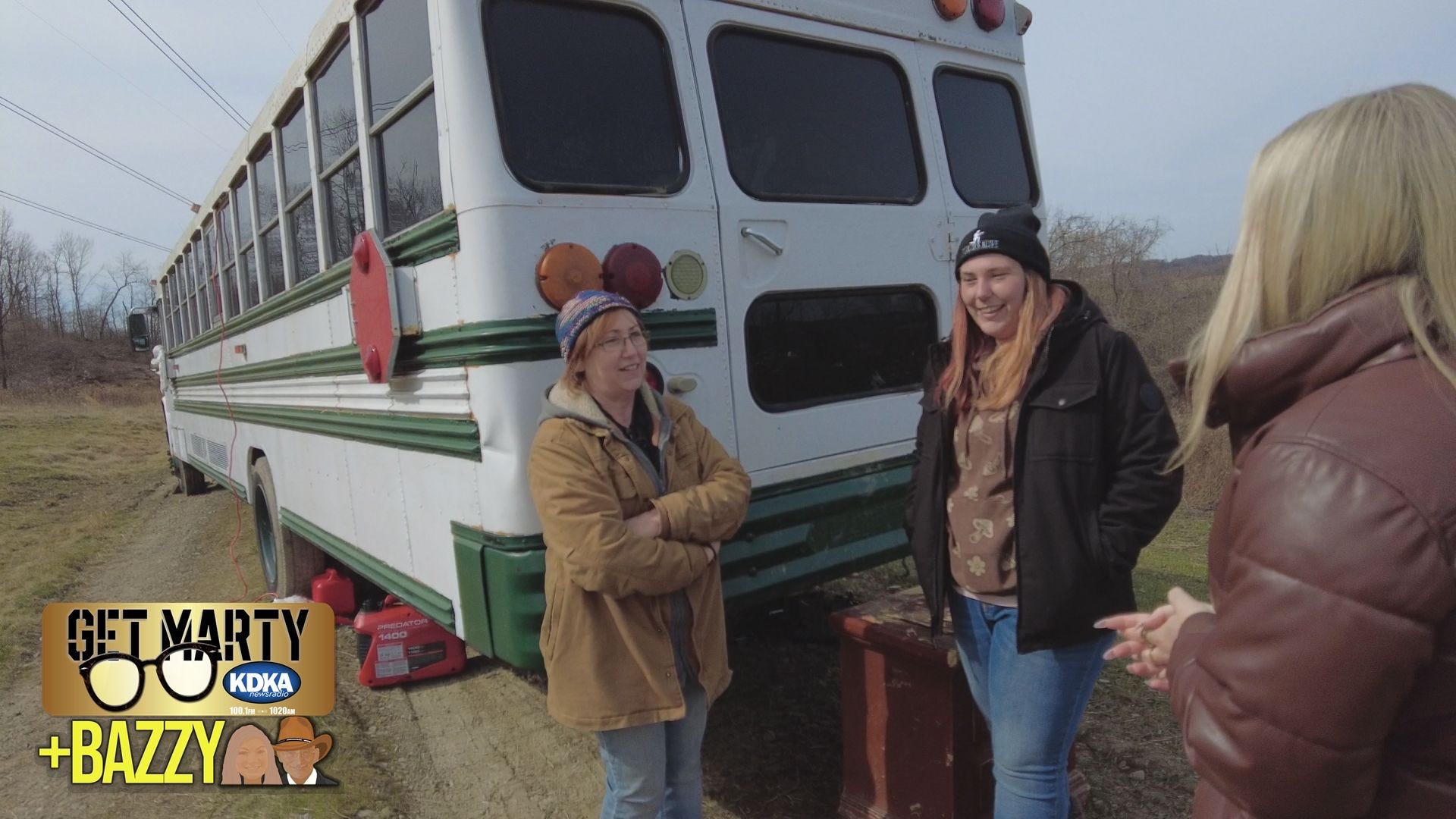 Get Marty + Bazzy: Gold Star mother stranded and living on a bus needs our help