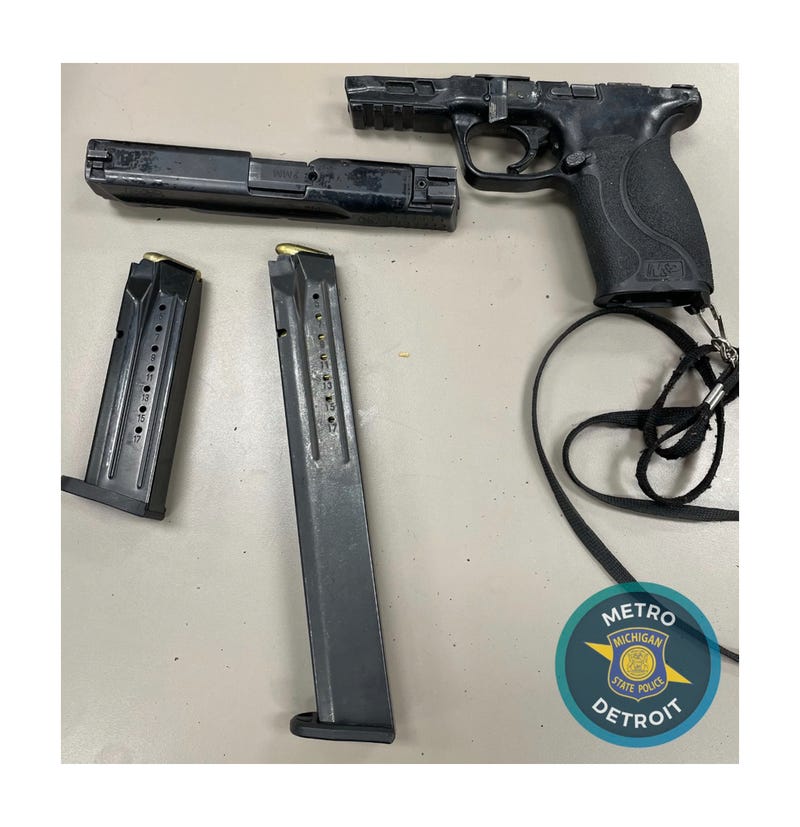 Gun and extended magazine