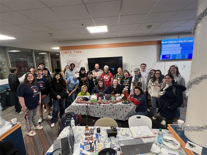 Dial-a-carol volunteers