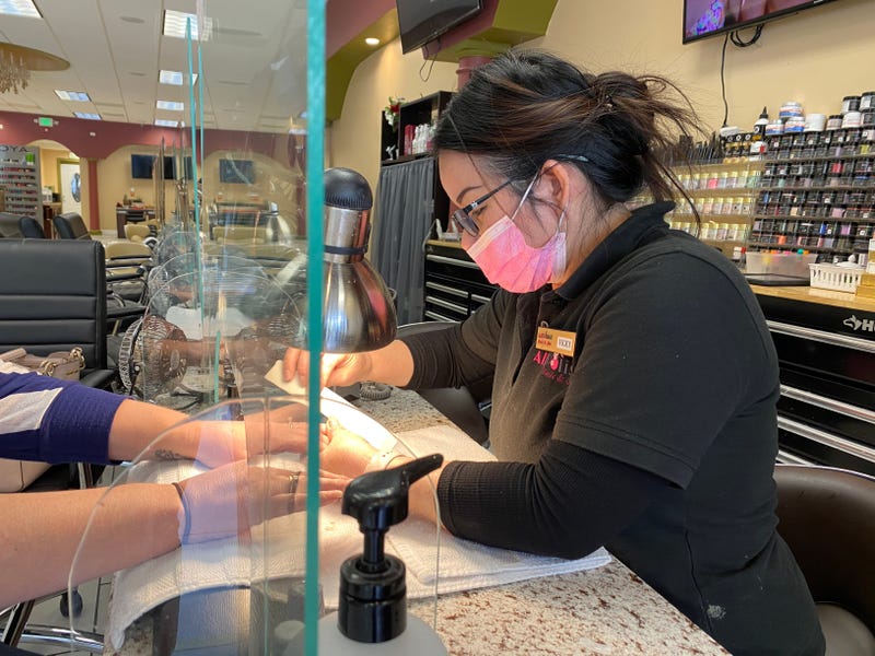 All Polish Nails and Spa owner Vicky Mai, along with at least one other Northern California business, received the anti-Asian letter with a fake return address.