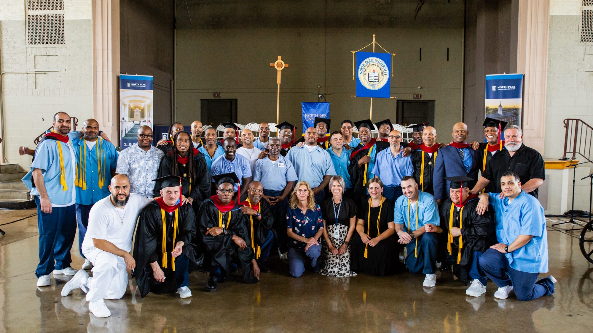 Stateville Correctional Center inmates among North Park University's School of Restorative Arts first graduate class