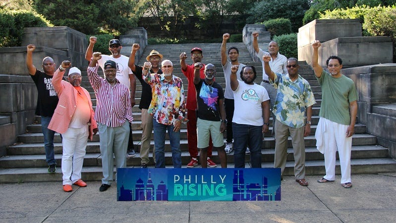 Members of Father's Day Rally Committee.