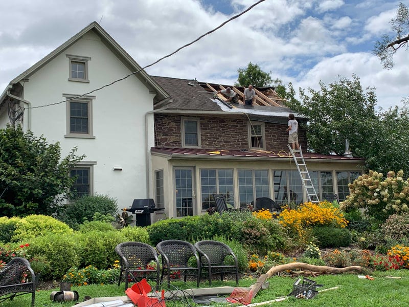 Bolton’s Farm Market storm damage