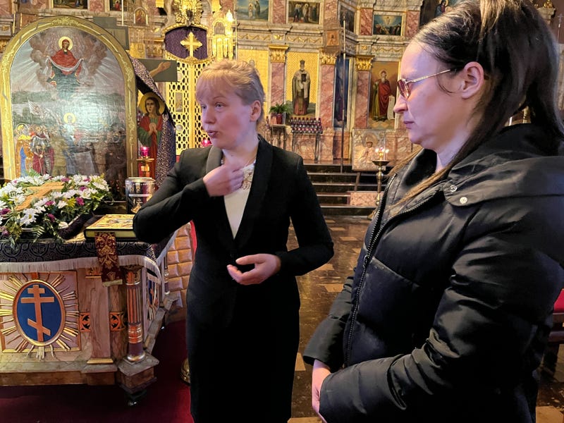 Alla Pukhtetska and Veronika Matviienko