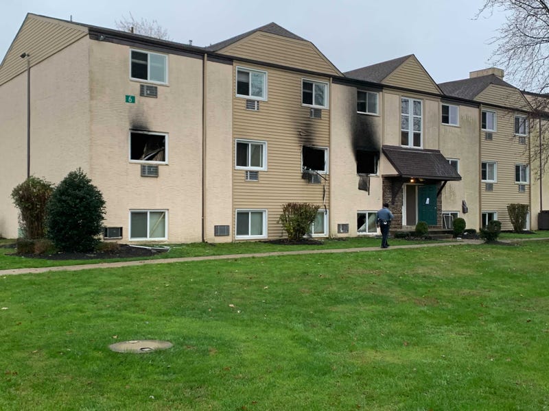 A fire broke out in one of the apartments at The Addison at English Village.