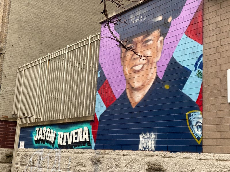 Mural of late NYPD Officer Jason Rivera