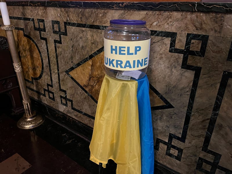 Alla Pukhtetska has been active in St. Nicholas Orthodox Cathedral's work to help Ukrainian refugees.