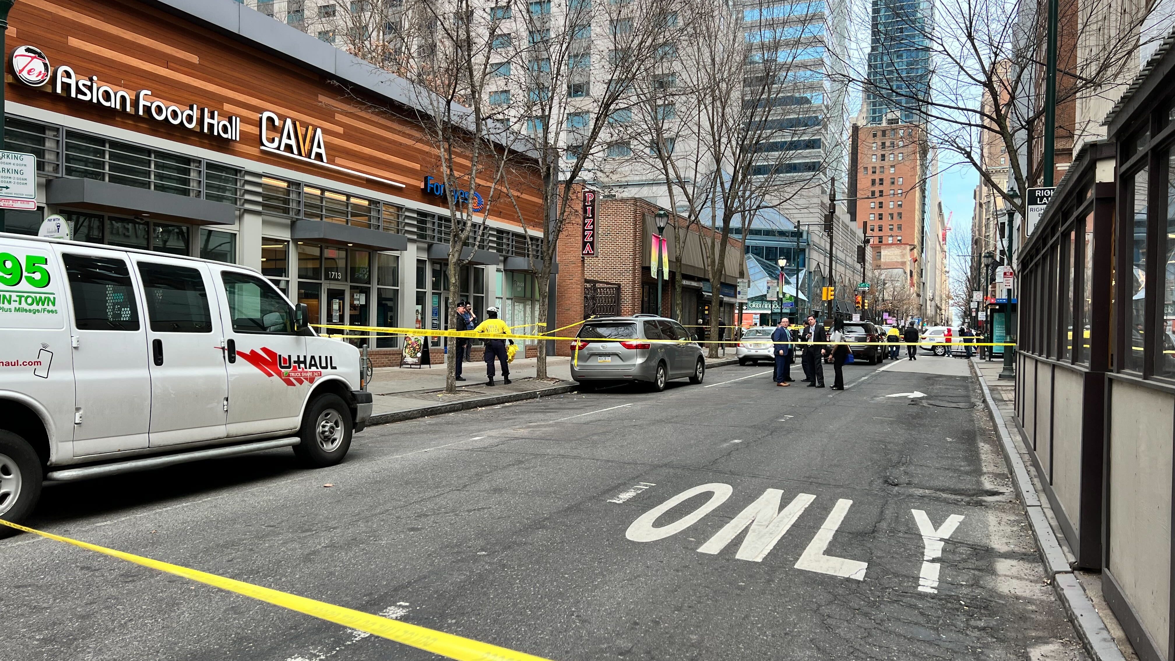 Delivery driver critically shot in Center City over road rage parking dispute