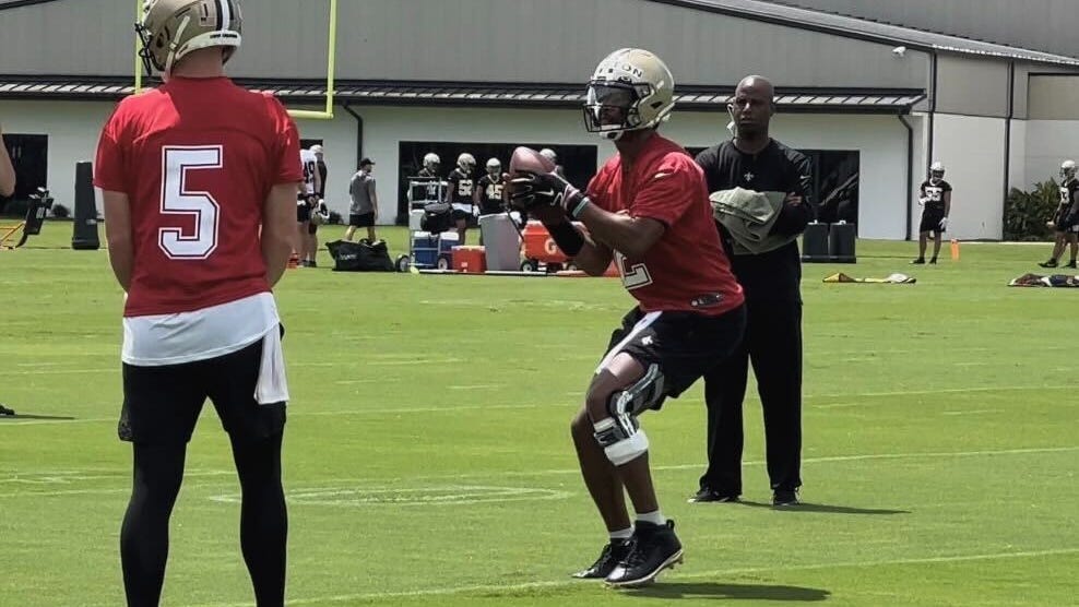 Saints QB Jameis Winston is back in a brace, calls injury 'blessing in disguise'