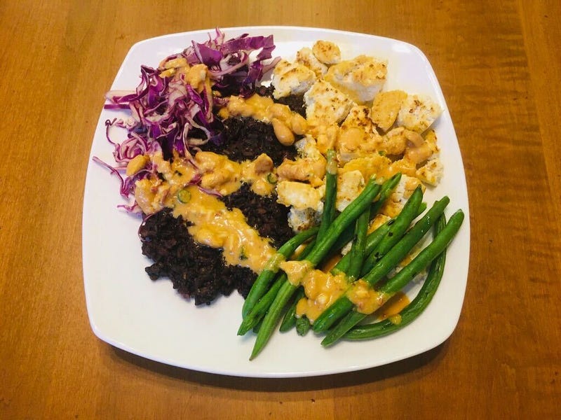 purple carrot meal