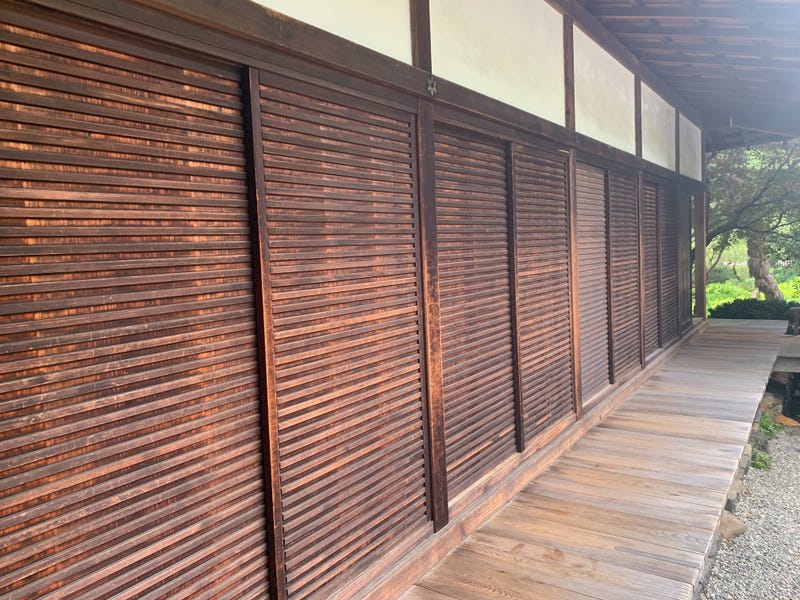 sliding doors were pulled off their tracks