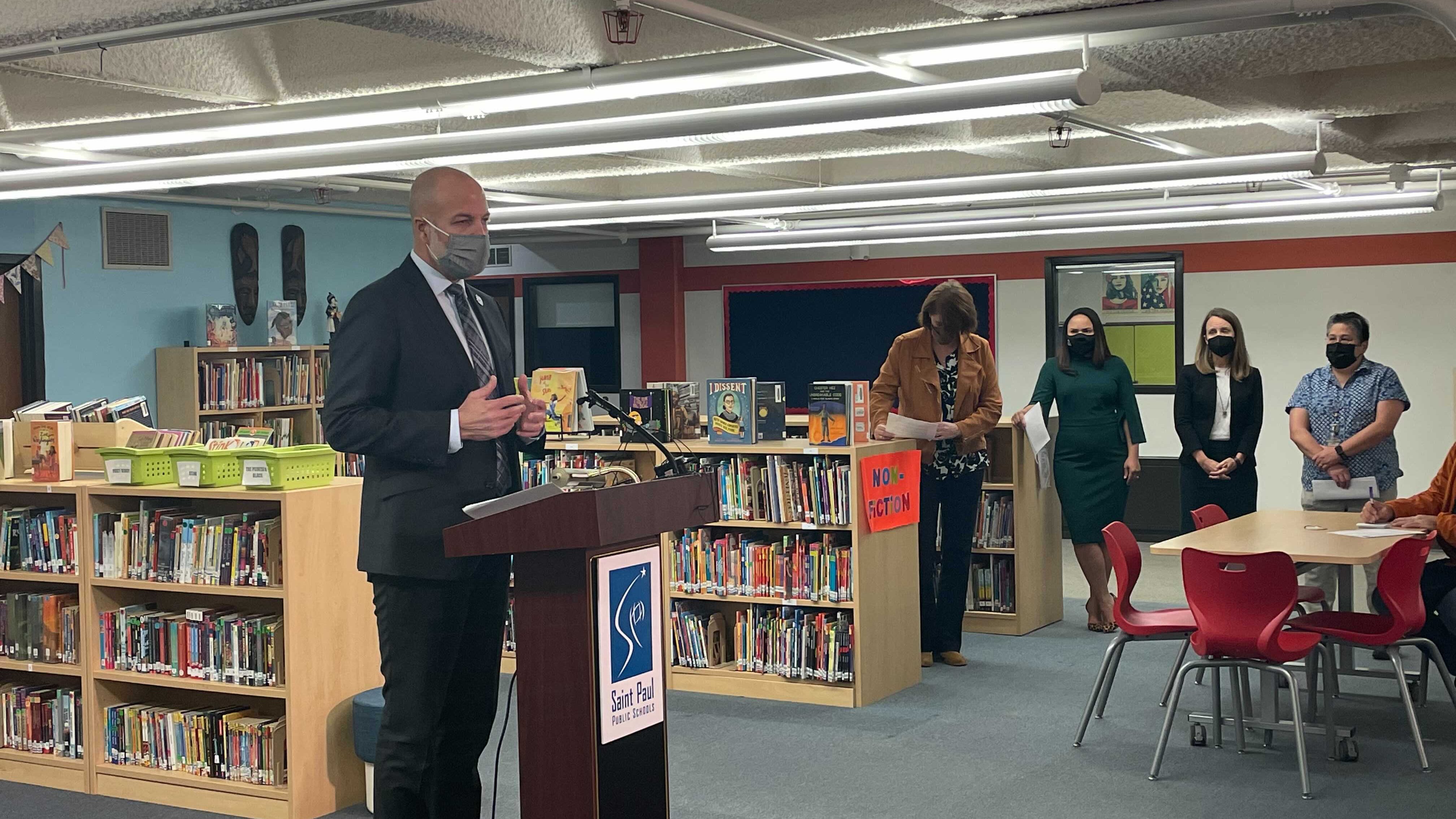 ​​St. Paul Public Schools announces plan for children vaccine clinics