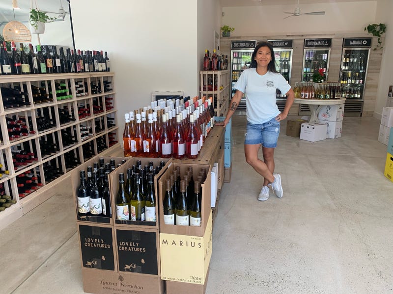 Vanessa Wong at Wahine Wine Company