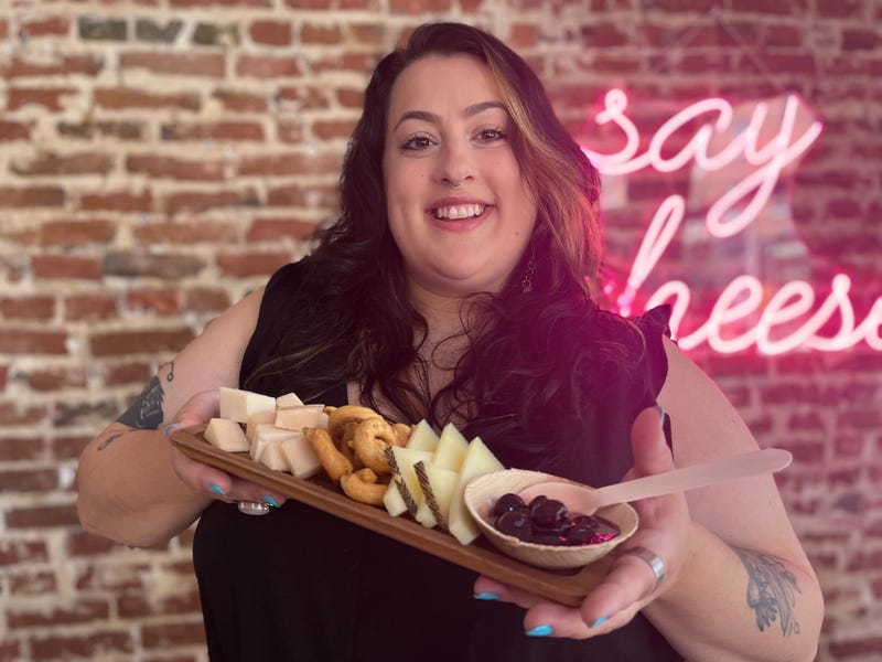 Julia Birnbaum, owner of the Philly Cheese School, which is now open at Ninth and Bainbridge streets. 