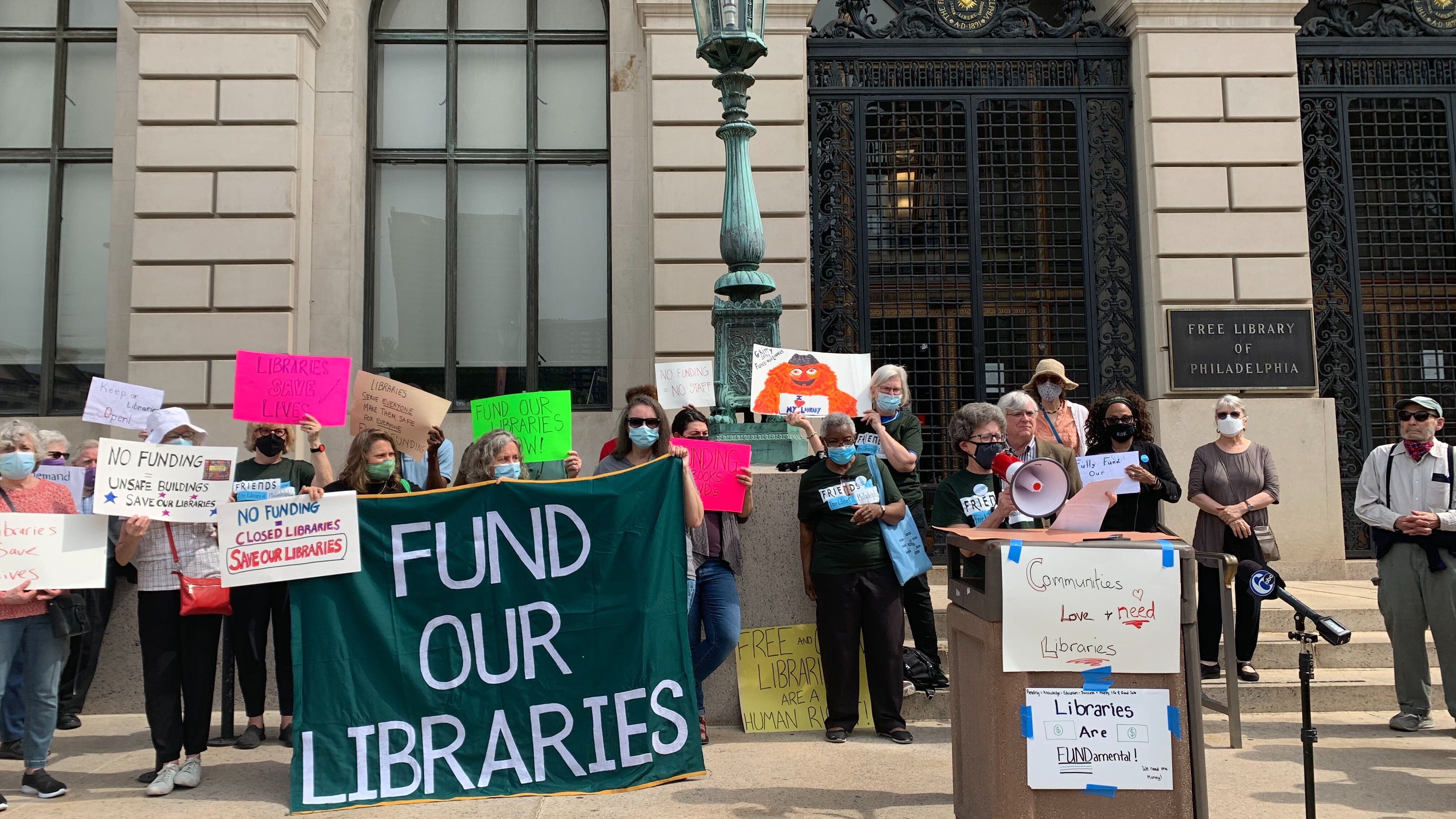 Free Library says restoring pre-pandemic funding levels will ease many of Philly's woes