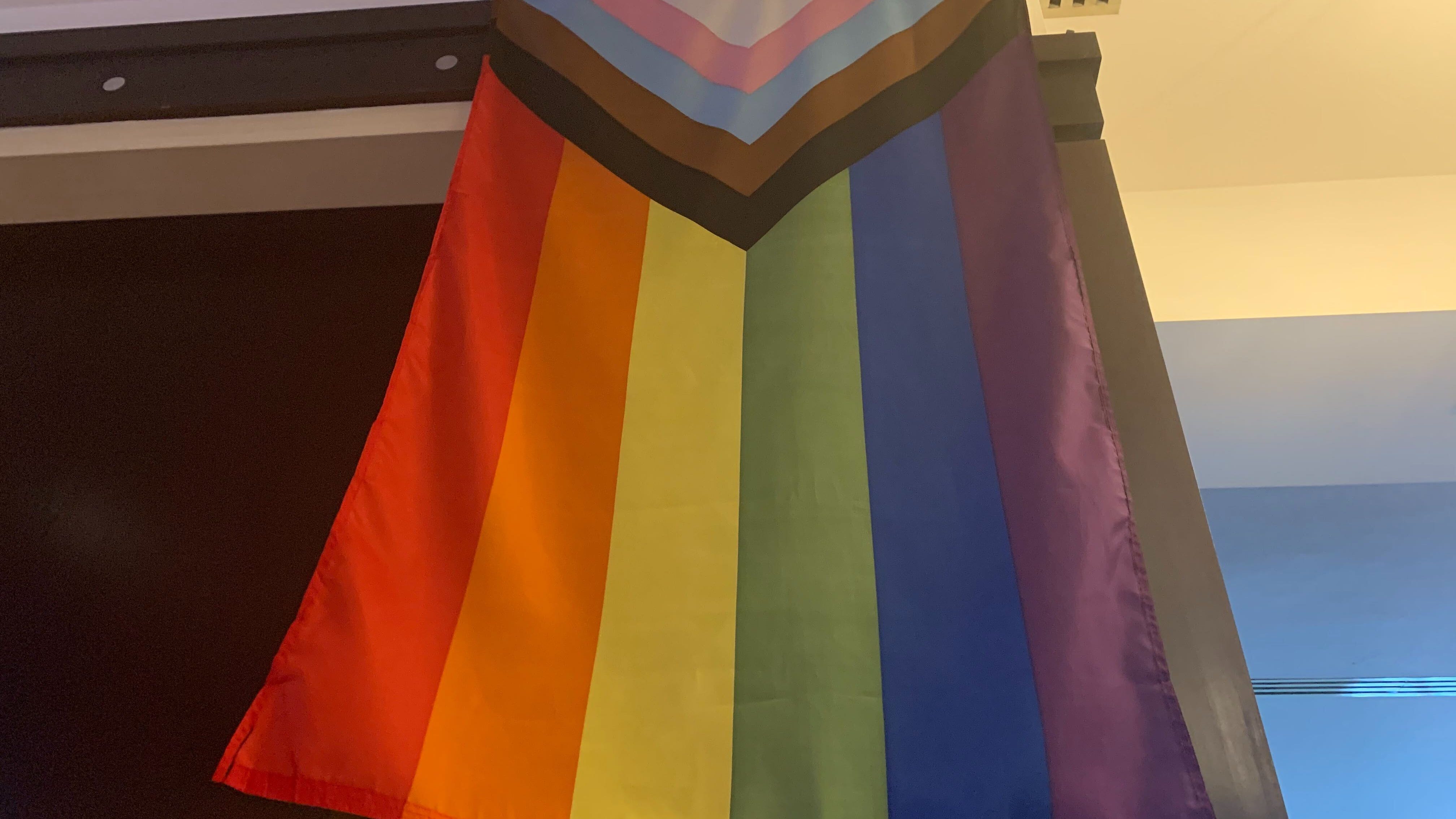 Sofitel Hotel's 'hall of flags' celebrates all the colors of LGBTQ+ Pride
