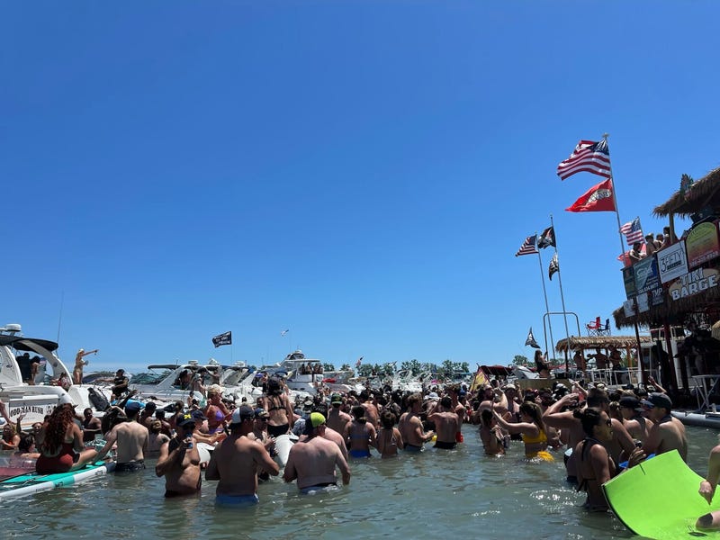 Boaters in Metro Detroit are celebrating the return of one of America's largest boat parties out on Lake St. Clair on Friday — Jobbie Nooner.
