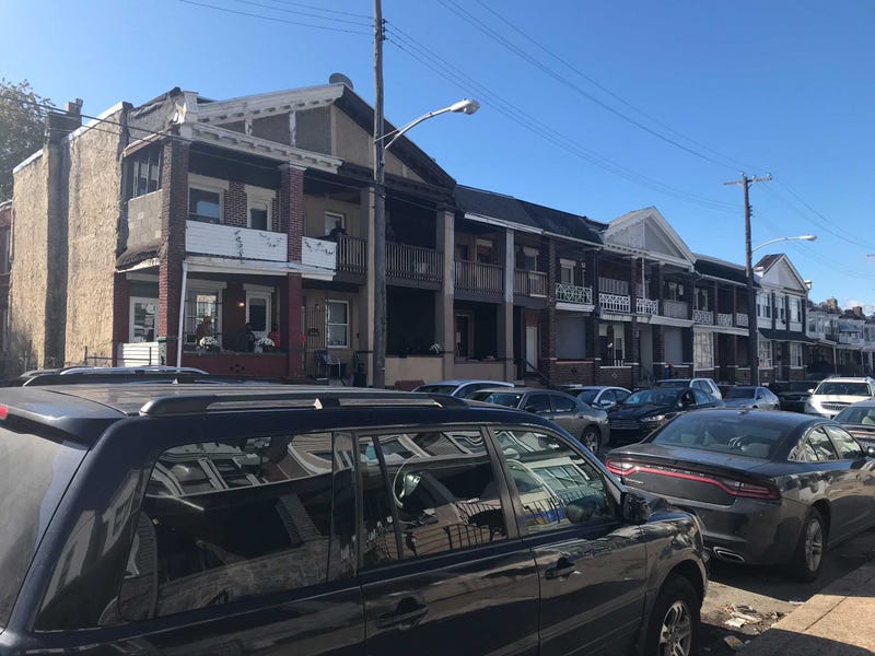The block in Cobbs Creek where Walter Wallace was killed by Philadelphia police.