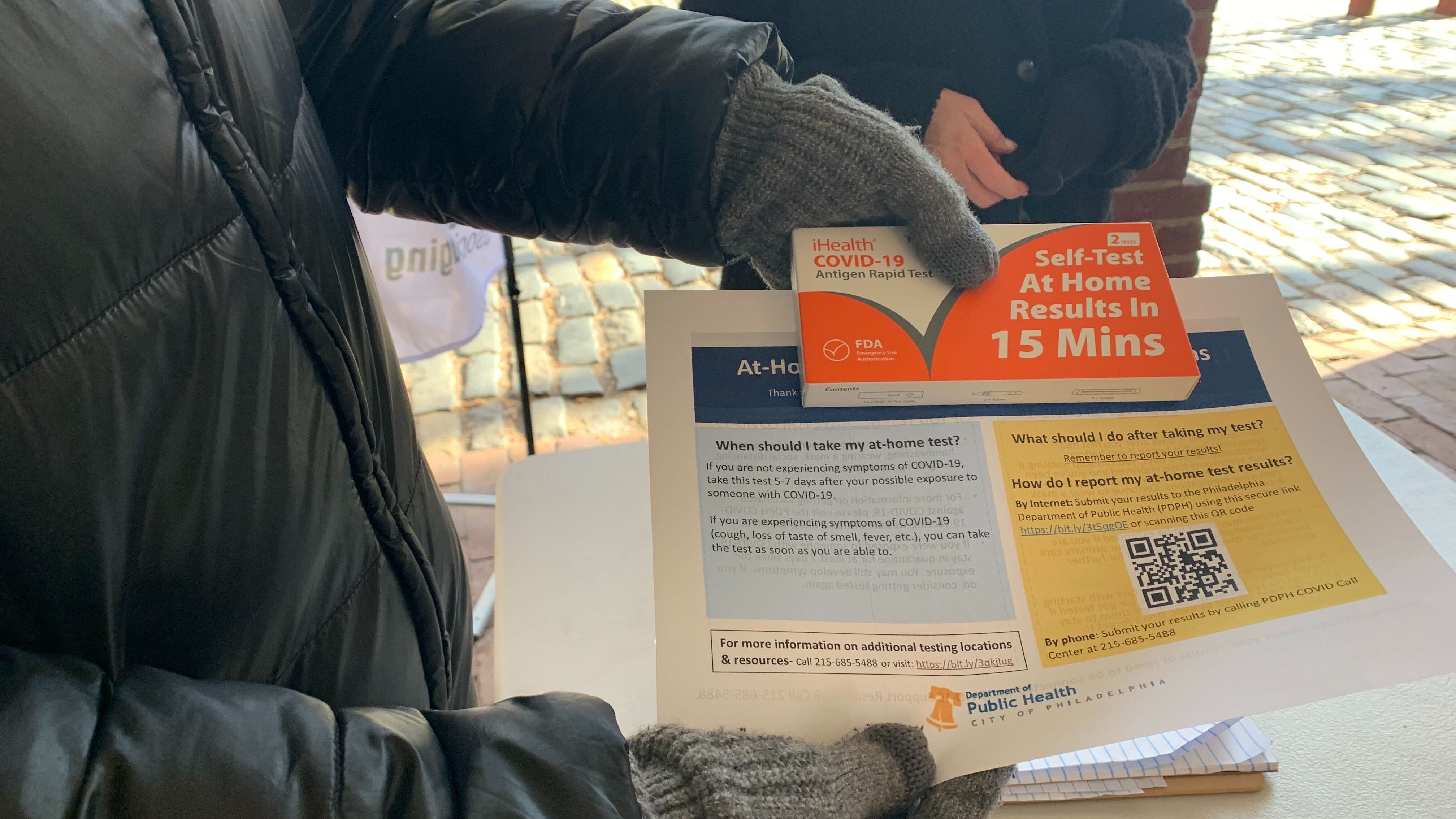 Free COVID-19 tests given to Philadelphia hospitality workers