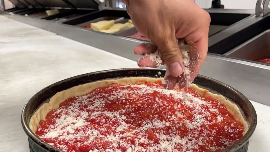 The best deep dish pizza in Chicago: Lou Malnati’s! According to our listeners
