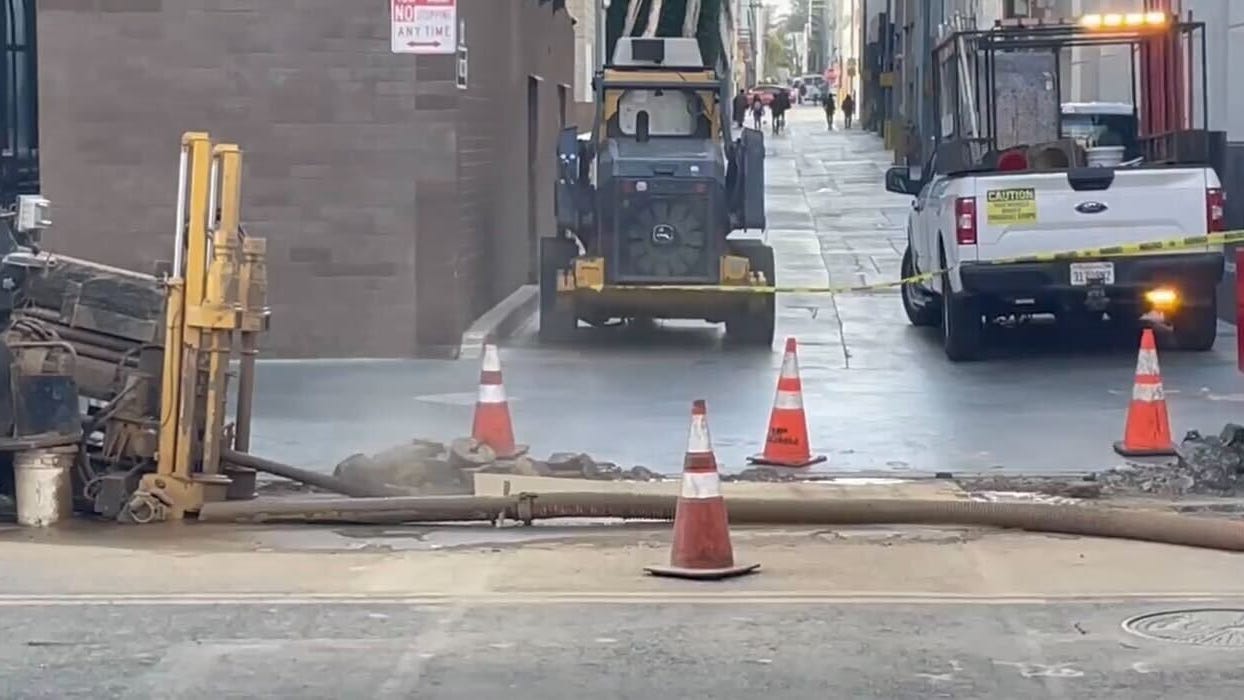 Gas leak forces evacuation, shutdown of Santa Monica’s Third Street Promenade