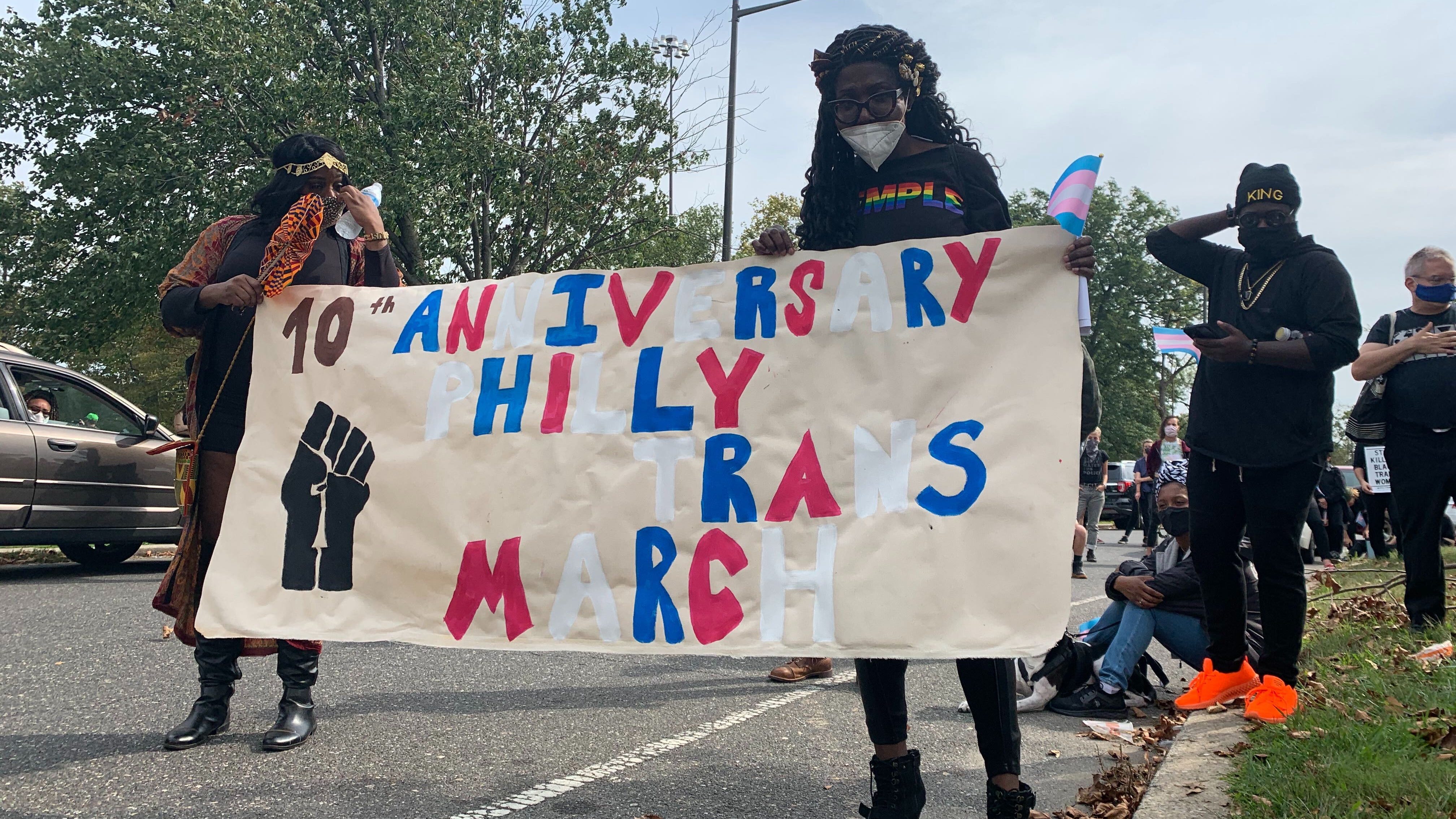 Philly transgender community comes together against violence at 10th annual Trans March