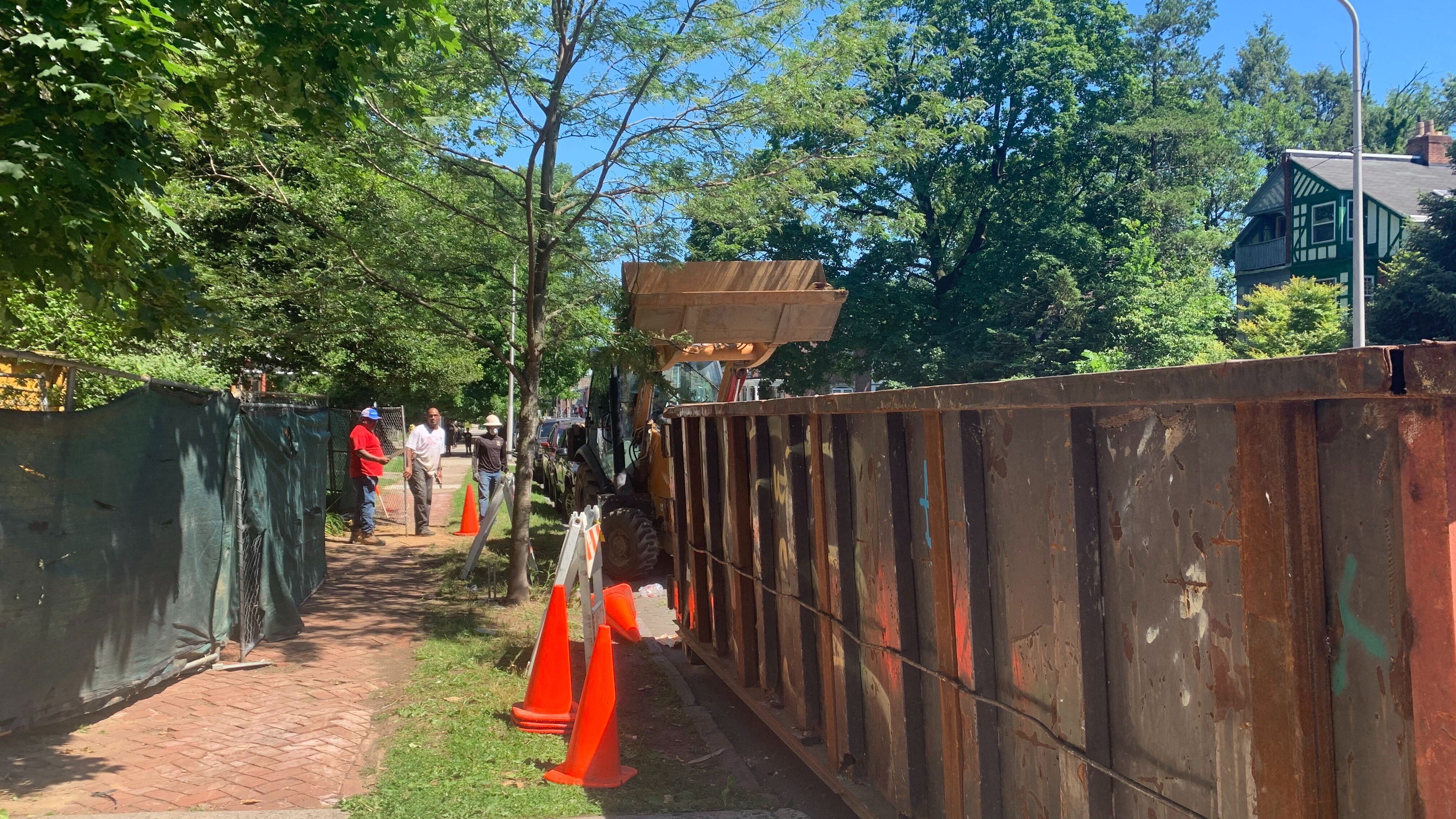 'Disrespect for a neighborhood,' residents say as demolition of historic Pearson House begins