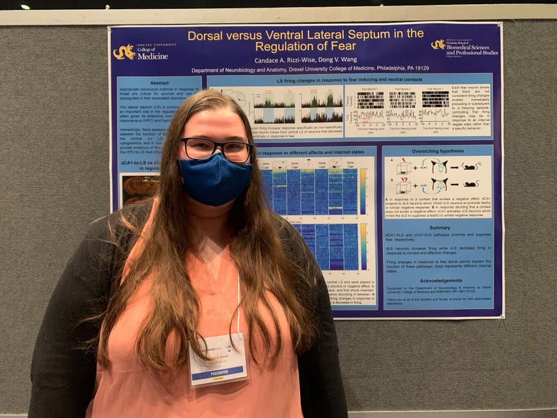 Kathleen Bryant, a fourth-year Ph.D. student at Drexel University.