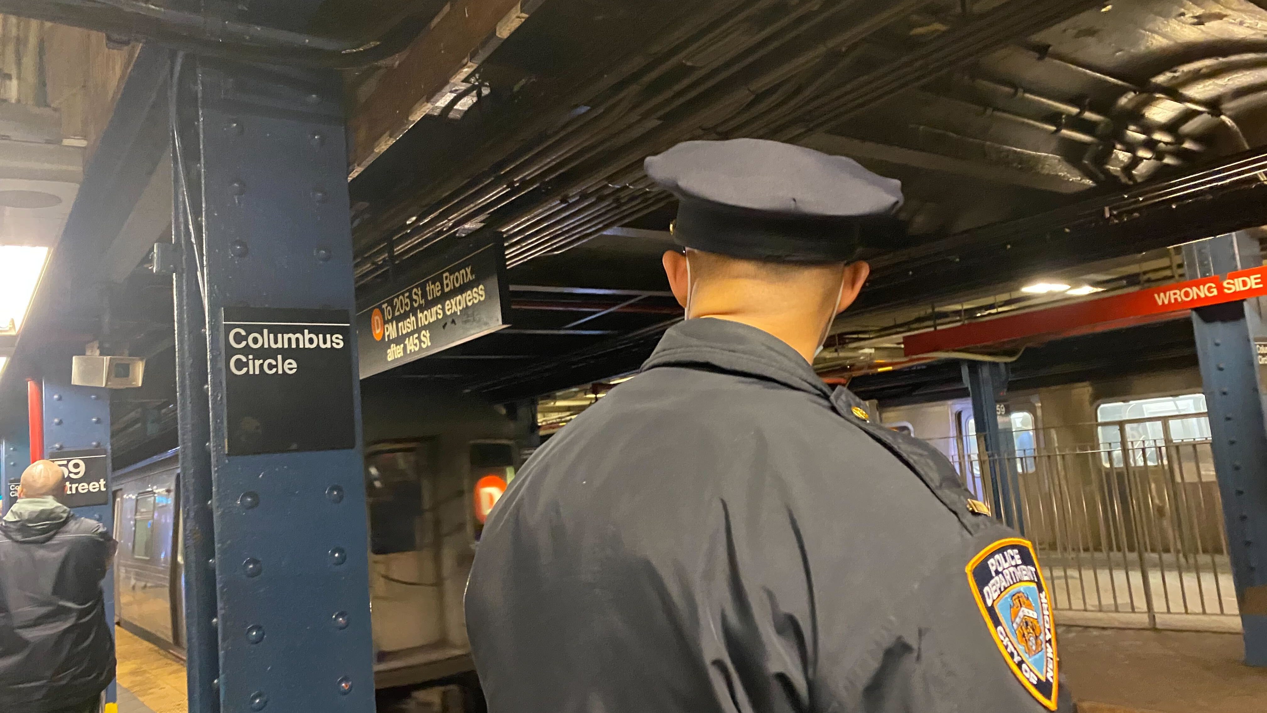 WATCH: 1010 WINS goes on patrol with transit police amid surge in subway violence
