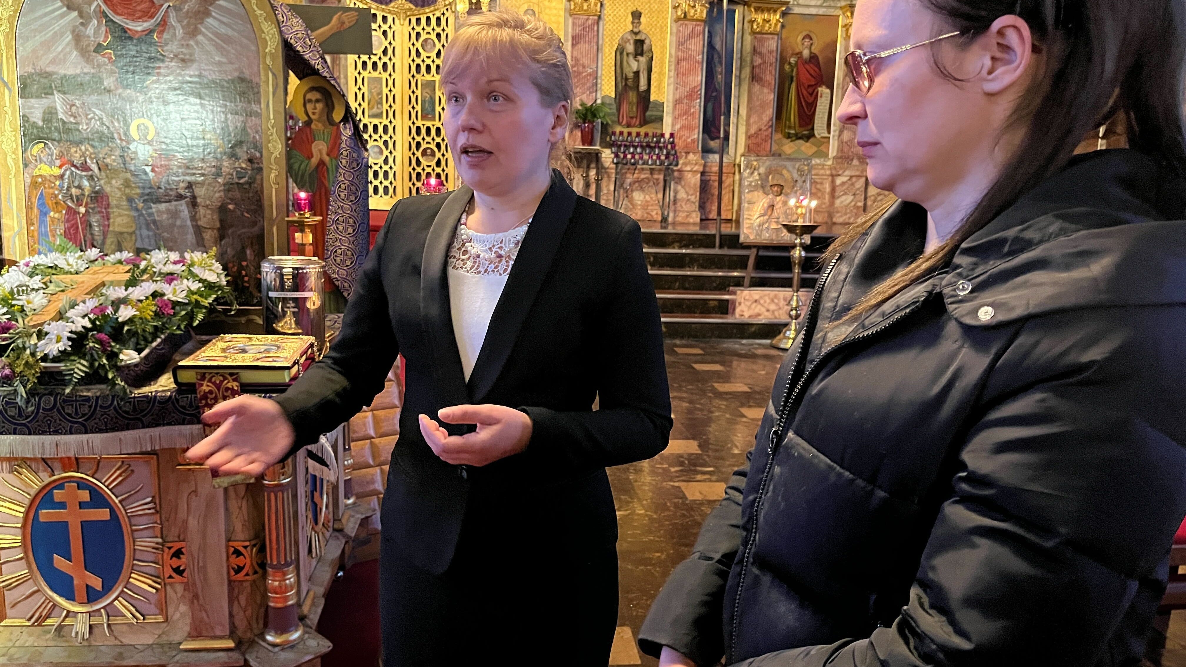 2 Ukrainian professors find refuge in Philadelphia church