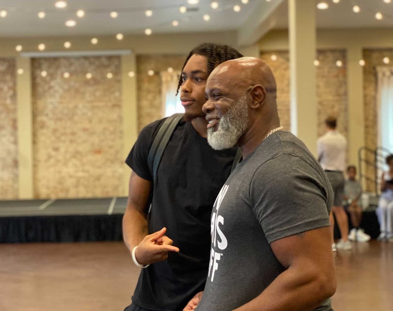 Justin Jefferson and Travelle Gaines