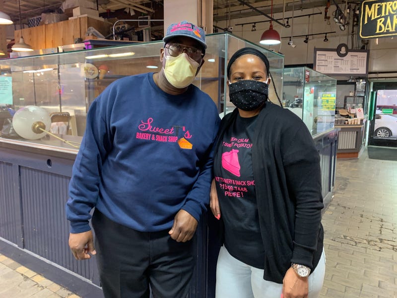 Mark and Tia El of Sweet T’s Bakery & Snack Shop