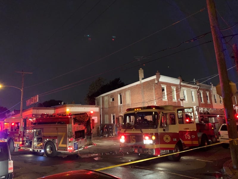 The Philadelphia Fire Department responded to a housefire a 2 a.m. Wednesday, May 26, 2021.