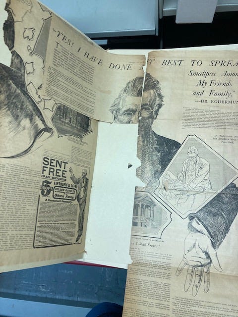 From the Vaccines Collection, curated by the Mütter Museum at the College of Physicians of Philadelphia.