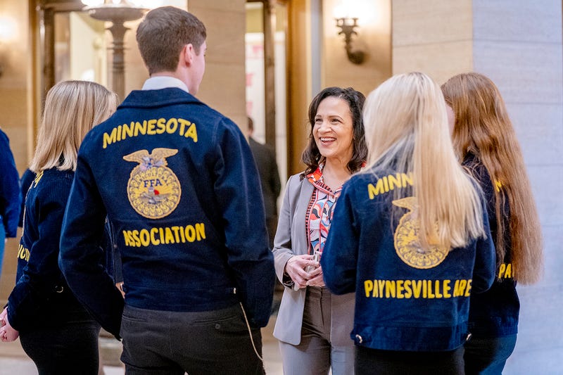 House Speaker Lisa Demuth, the top Republican in Minnesota, hopes to win Donald Trump's endorsement in her bid to unseat Governor Tim Walz, the 2024 Democratic vice presidential candidate.