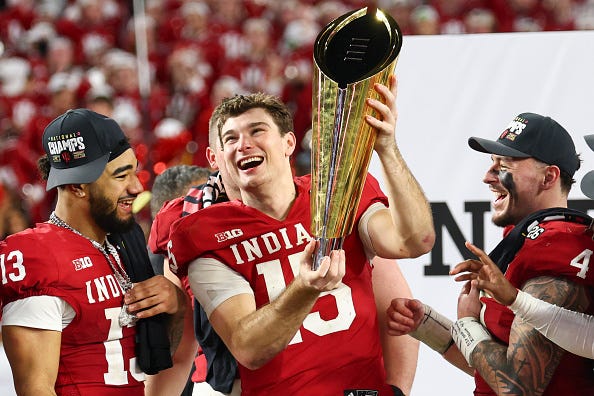 Indiana Hoosiers win the National Title Game on 92.9 FM ESPN