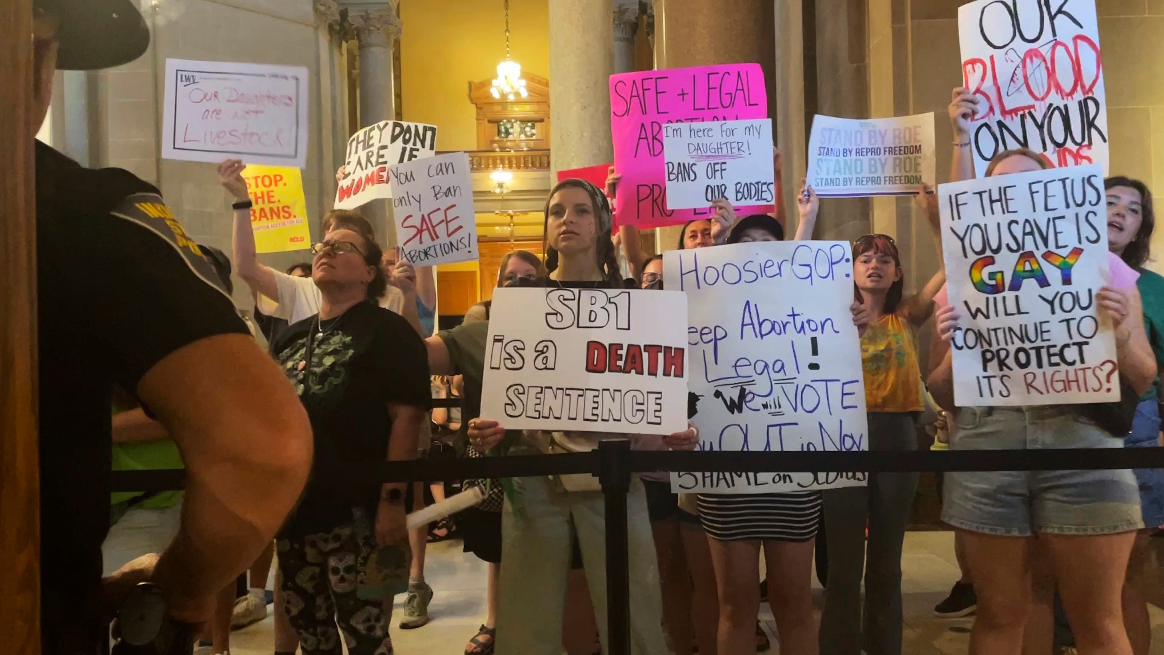 Indiana abortion clinics sue to block ban set to take effect