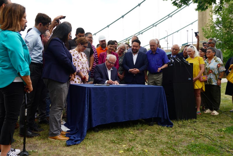 Governor Walz, Infrastructure Bill