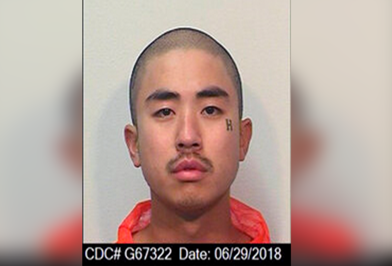 This June 29, 2018 booking photo released by the California Department of Corrections and Rehabilitation, CDRC, shows inmate Sidney Kang. Kern Valley State Prison (KVSP) officials are investigating the death of Sidney Kang as a homicide after he was attacked by two other incarcerated men in Delano, Calif. On Thursday, May 5, 2022 officers responded when inmates Anthony Ramirez and Michael Caldera allegedly attacked Kang on a maximum-security recreational yard.
