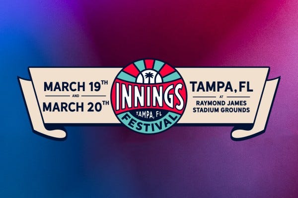 Innings Festival Florida March 19 - 20 at Raymond James Stadium Grounds