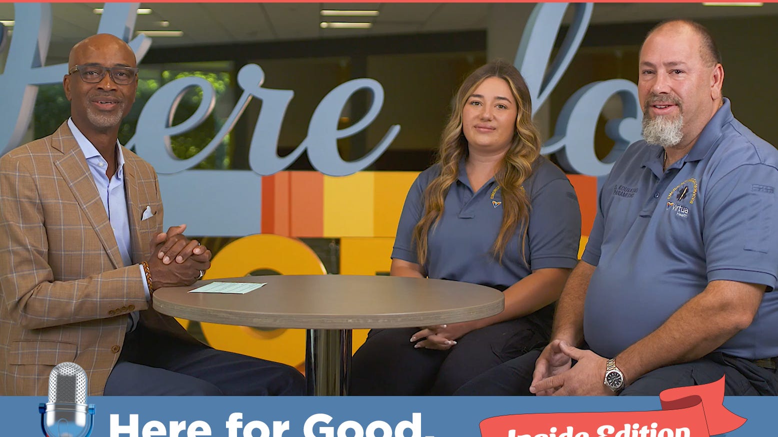 Here for Good. The Podcast “Inside Edition”| EP. 29 – Kouvatas Family, Paramedics | Bee Inspired
