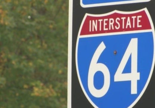 Interstate 64 sign 