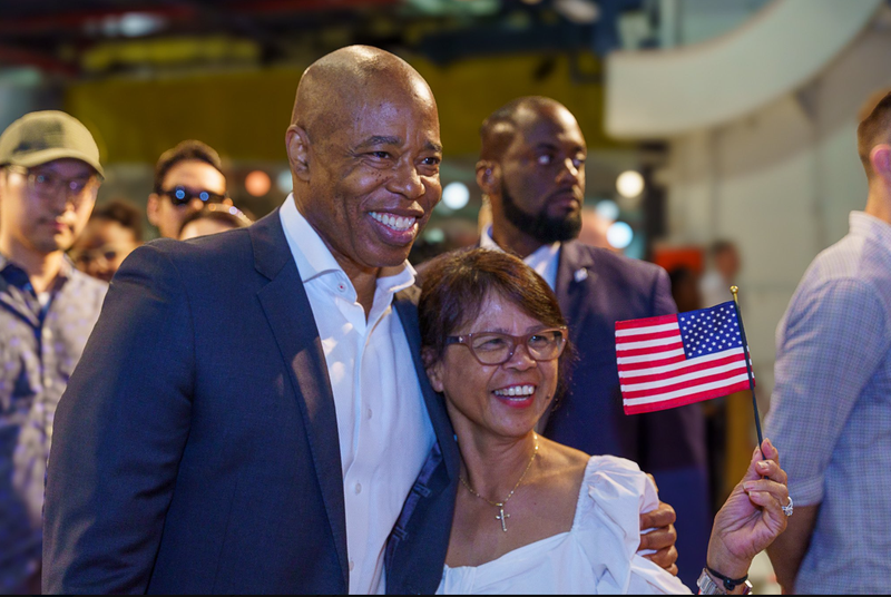 The Intrepid Sea, Air & Space Museum’s annual Memorial Day commemoration ceremony on Monday, May 27, 2024.