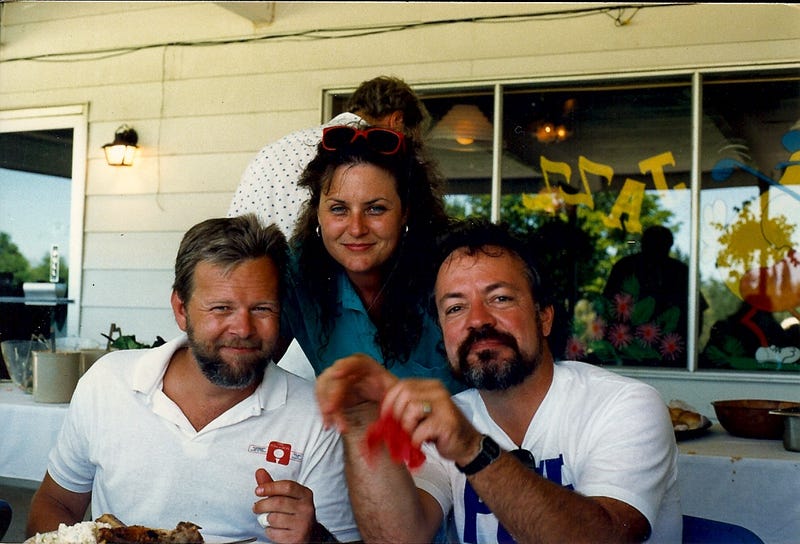 Iris, Marty and Mike