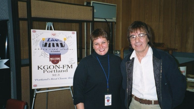 Iris and Bill Wyman